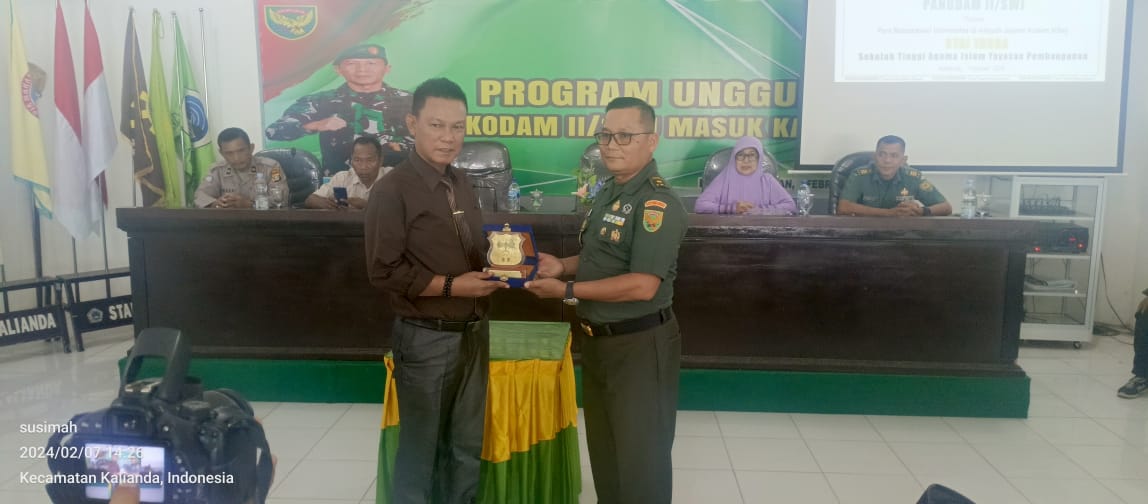IMG-20240207-WA0016 Melalui Program Kodam II/Sriwijaya Masuk Kampus, Dandim 0412/LS adakan Kuliah Umum di STAI YASBA