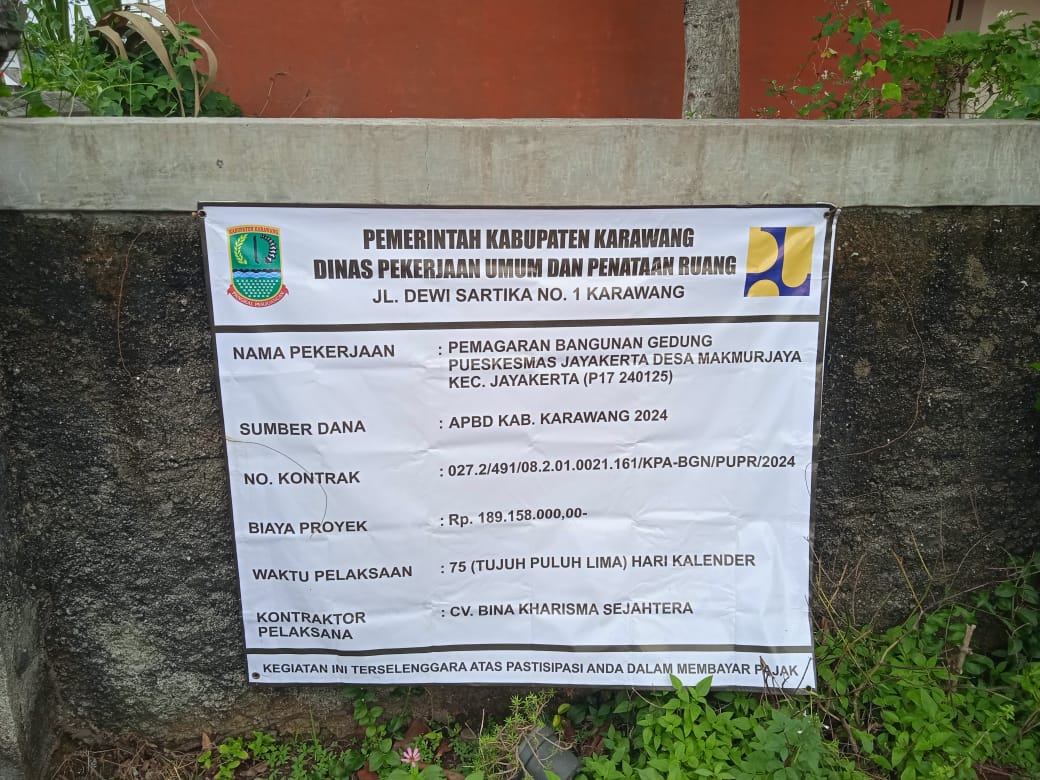 IMG-20241113-WA0000 Pagar Baru UPTD Puskesmas Jayakerta, Warga Dan Pegawai Sambut Antusias Perbaikan