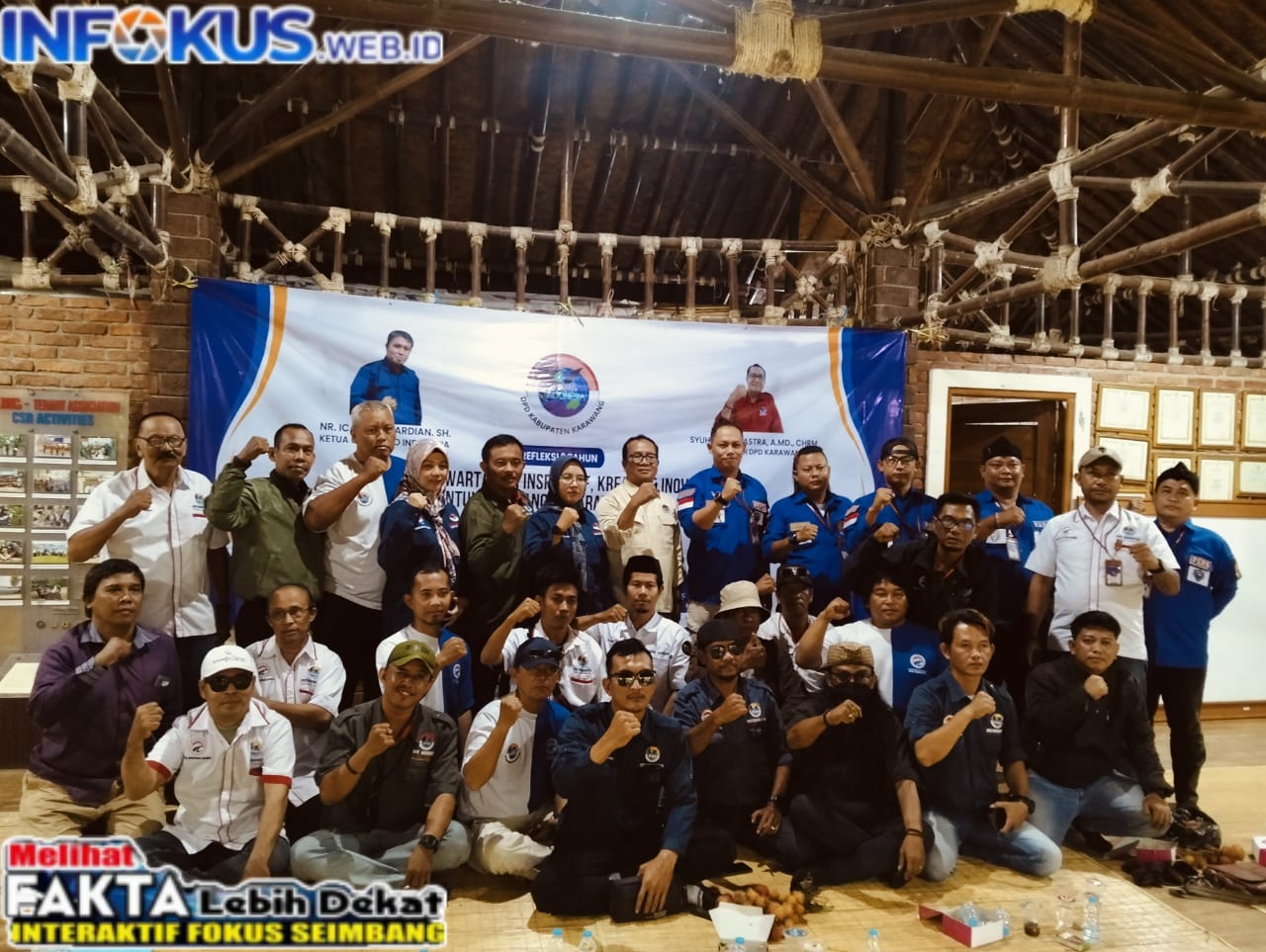 IMG-20250109-WA0001 Refleksi Dua Tahun IWO Indonesia Kabupaten Karawang, Syuhada Wisastra : Kesuksesan Organisasi Di Butuhkan Kekuatan, Kerjasama Dan Komitmen