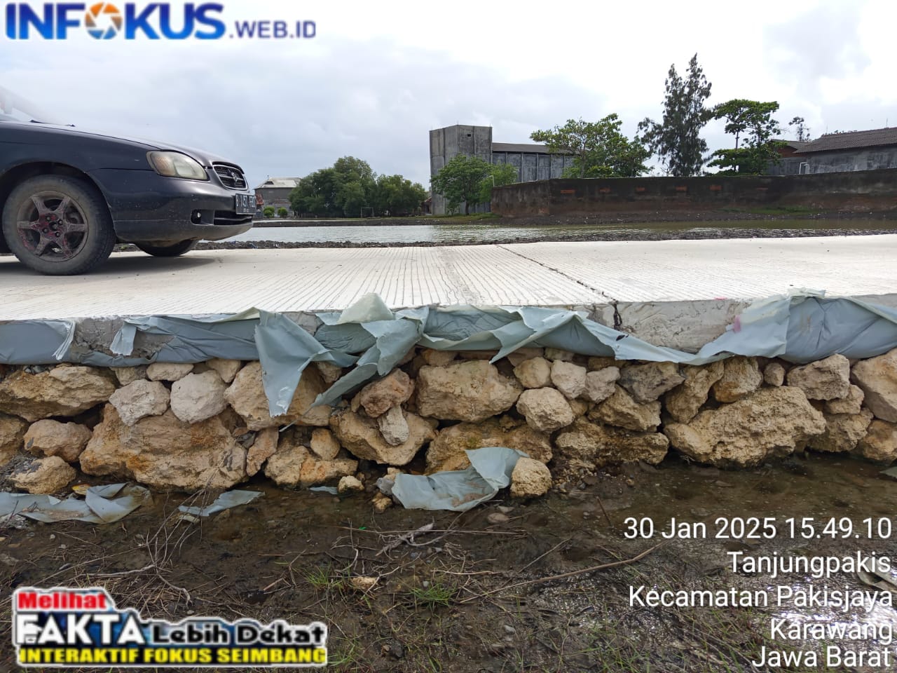 IMG-20250130-WA0048 Pembangunan Jalan Tanjungpakis-Muara Bungin Rampung, Namun Masih Menyisakan Masalah