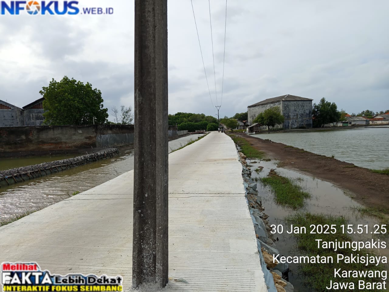 IMG-20250130-WA01571 Pembangunan Jalan Tanjungpakis-Muara Bungin Rampung, Namun Masih Menyisakan Masalah